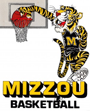 1982 Missouri Tigers Basketball retro remix 1